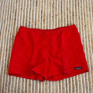 Patagonia Women's Bright Red Athletic Shorts